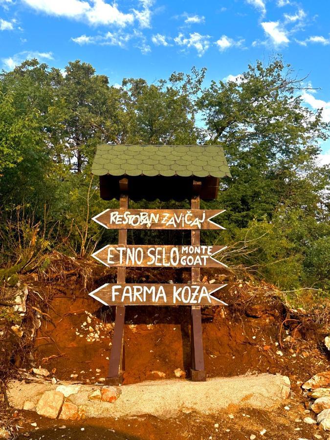 Etno Selo Montegoat Hotel Nikšić Kültér fotó